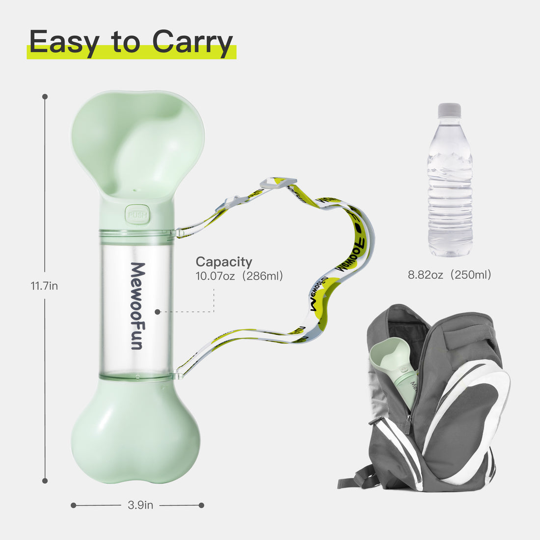 Water Bottle Feeder Bowl 2 in 1