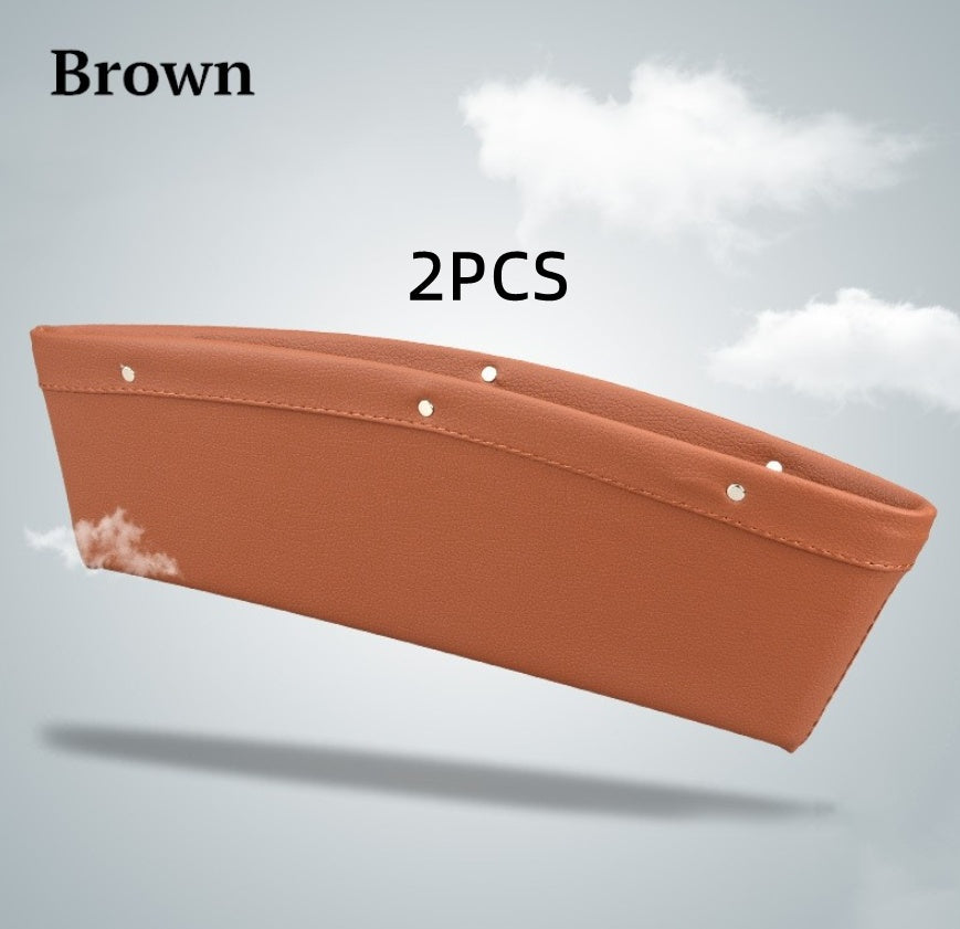 Leather Seat Gap Storage Bag Car Organizer Box | Studio 57