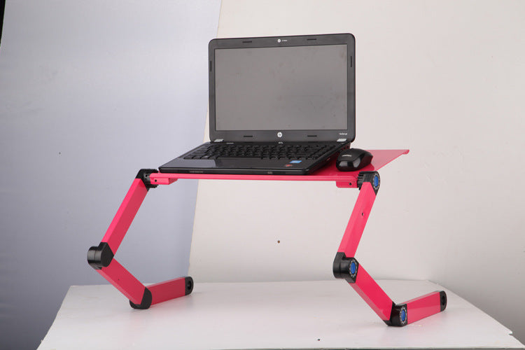 Laptop Table Stand With Adjustable Folding With Mouse Pad