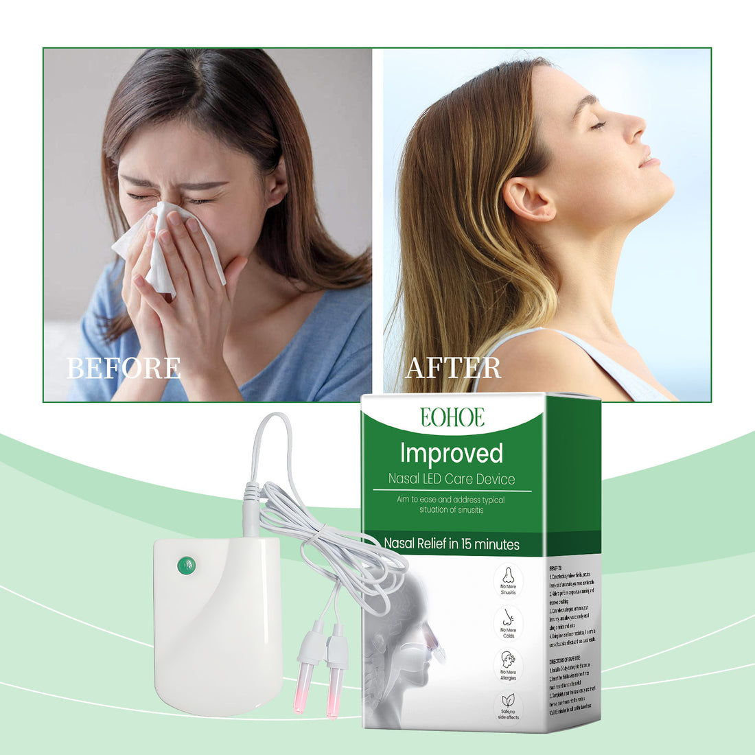 Relieve Nasal Itching Care Device