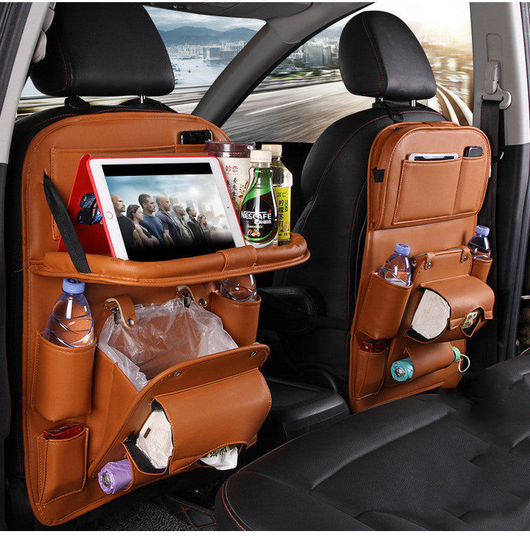 PU Leather Car Storage Bag for Clutter-Free Interior | Studio 57