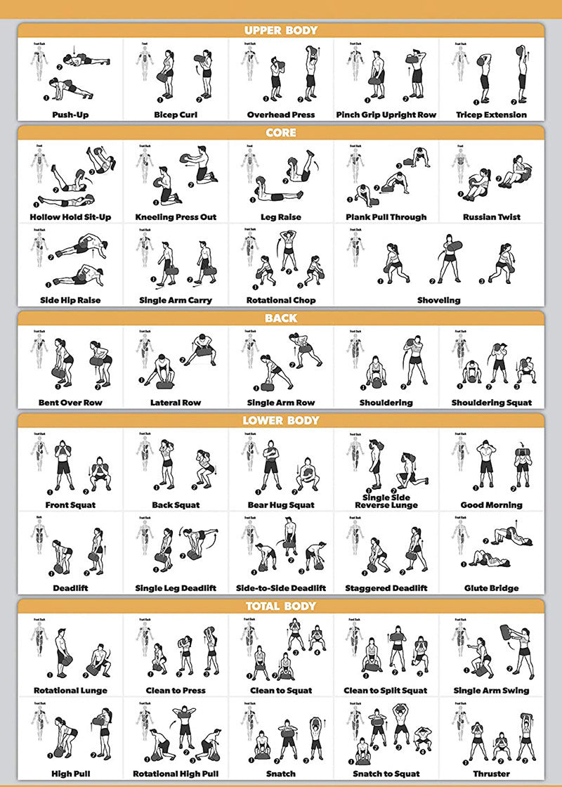 Portable Weight-Bearing Fitness Water Bag