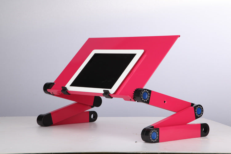 Laptop Table Stand With Adjustable Folding With Mouse Pad