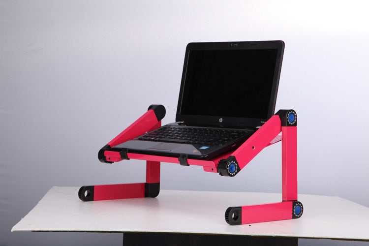 Laptop Table Stand With Adjustable Folding With Mouse Pad