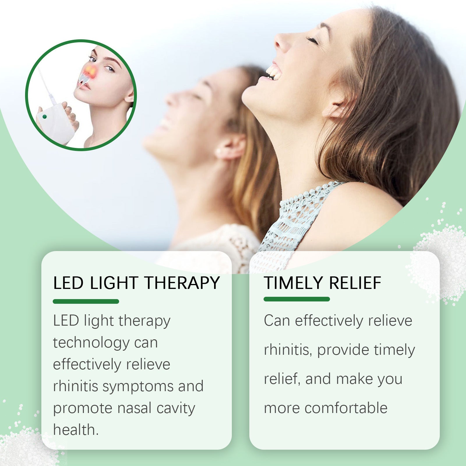 Relieve Nasal Itching Care Device