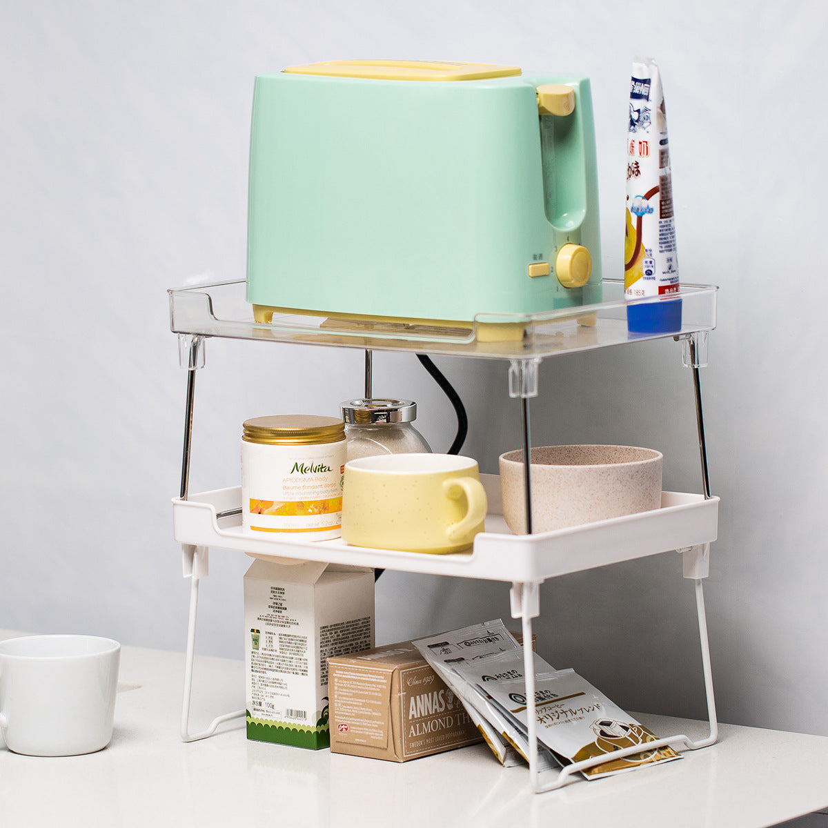 Kitchen Supplies Rack – Space-Saving Storage Solution | Studio 57
