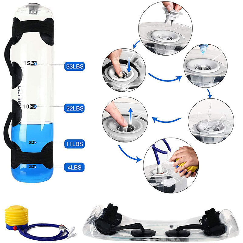 Portable Weight-Bearing Fitness Water Bag