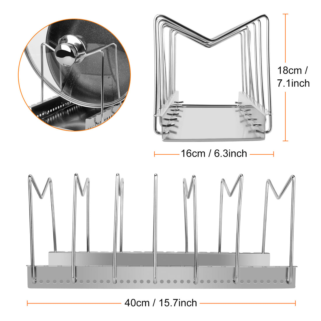 Kitchen Storage Rack for Compact Organization | Studio 57