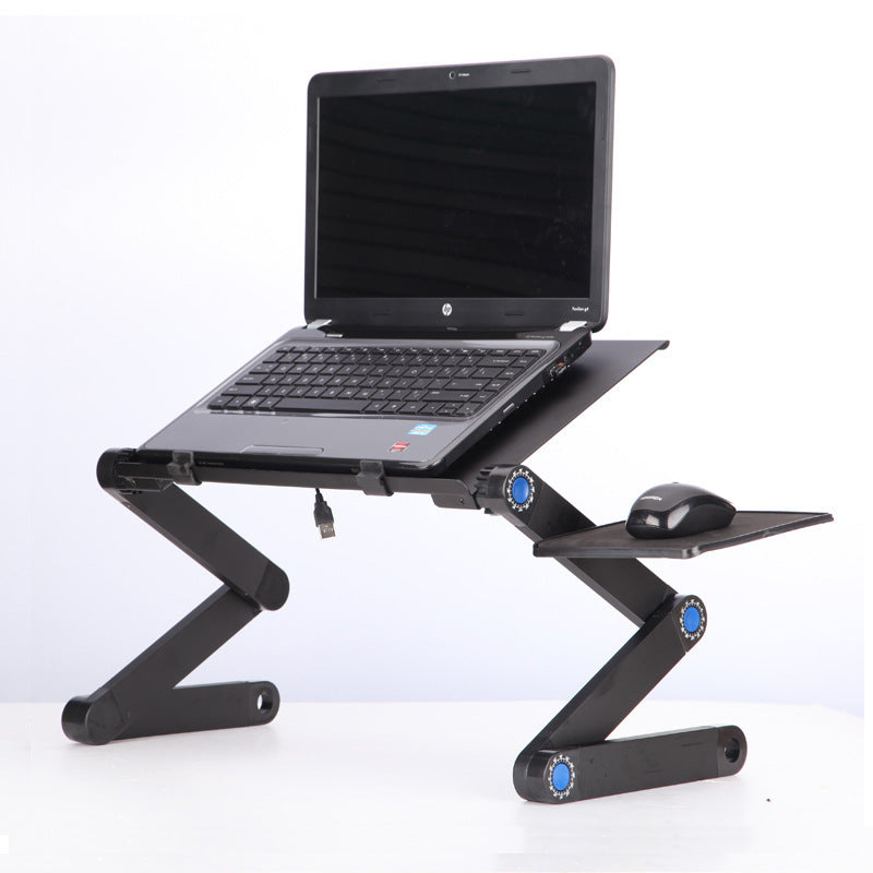 Laptop Table Stand With Adjustable Folding With Mouse Pad