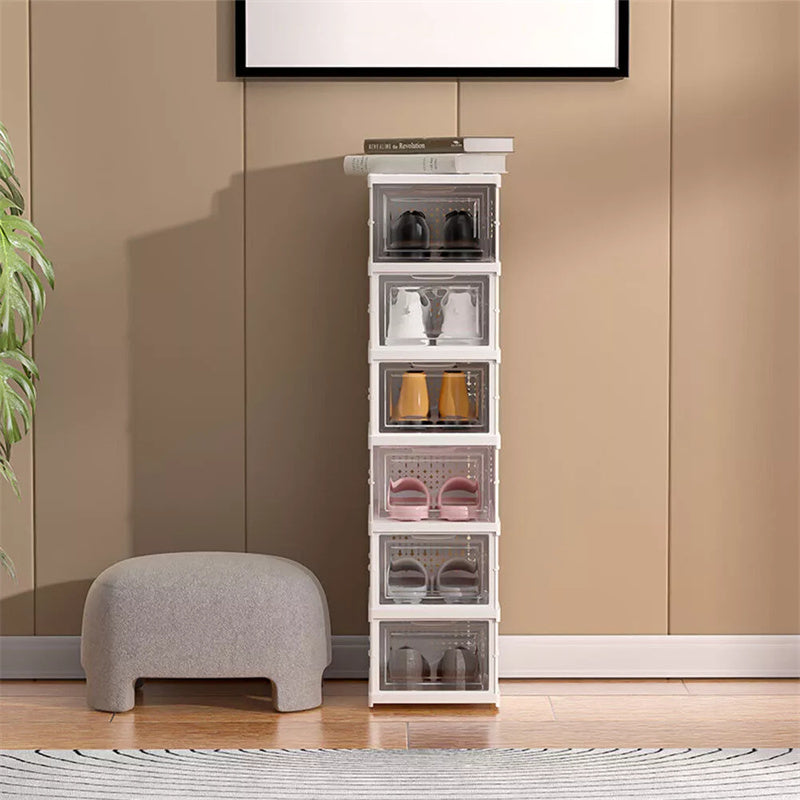 6-Tier Stackable Shoe Organizer