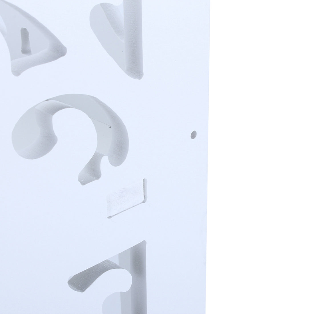 4-Tier White Shoe Rack Organizer